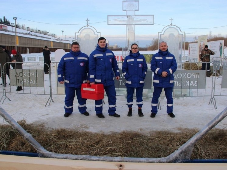 В Крещенские купания в Тюмени будут дежурить медики