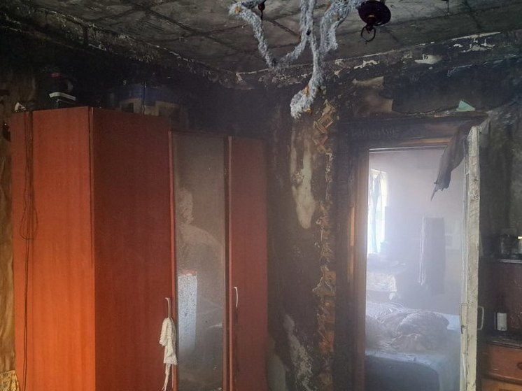 Включенный обогреватель привел к пожару в Белозерске