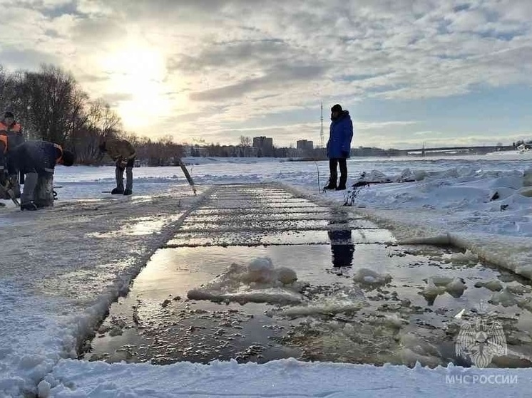 В Новгородской области оборудовали 15 мест для крещенских купаний