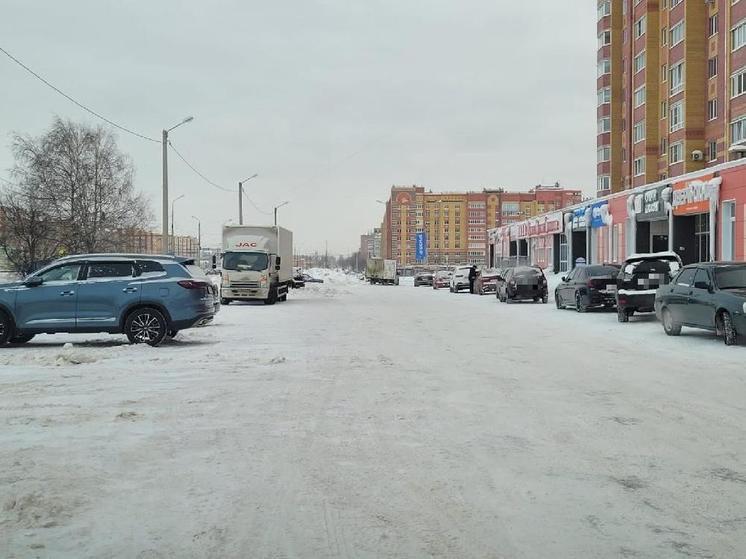 В Медведево дорогу почистили после сообщений в соцсетях