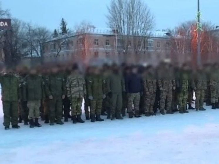 Из Уфы после отпуска бойцы отправились в зону СВО