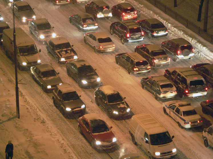 В Нижегородской области могут закрыть участок трассы М-7 из-за снегопада