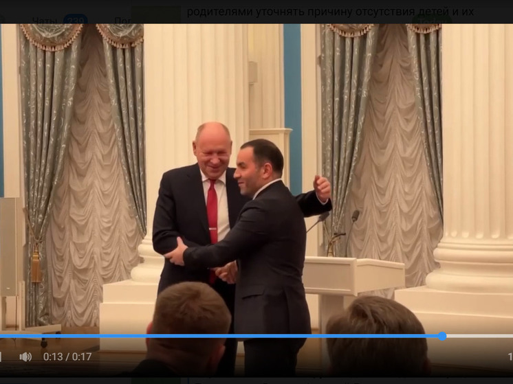 Дагестанский корреспондент ТАСС удостоен высокой награды в Кремле