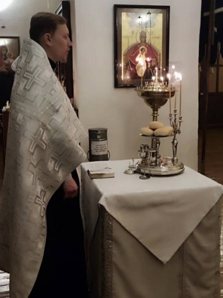 В Смоленске прошло бдение накануне Святого Богоявления