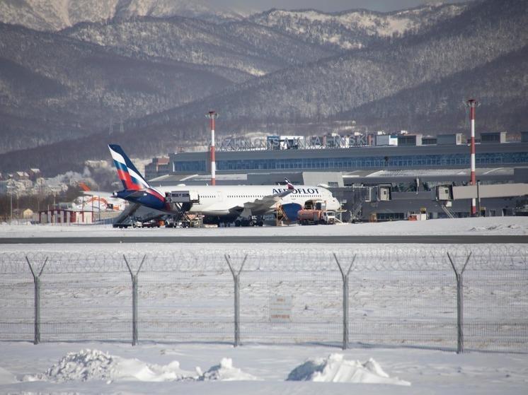 В аэропорту Южно-Сахалинска наполовину готова новая взлетно-посадочная полоса