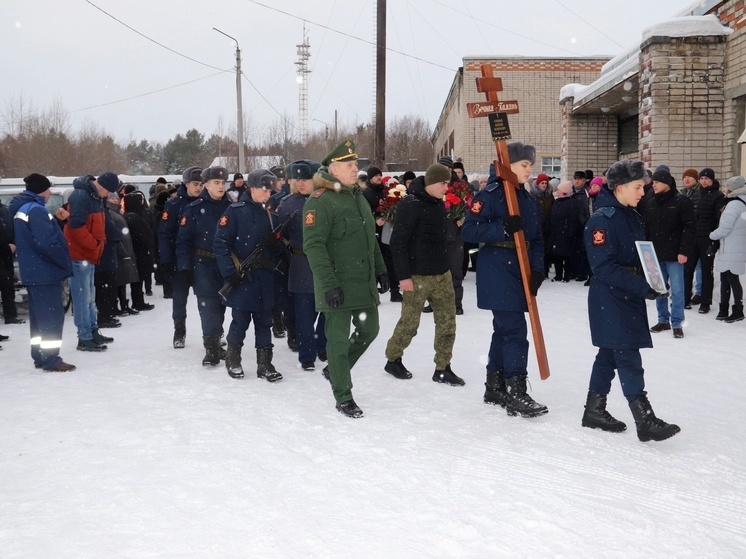 Беломорск проводил в последний путь земляка, погибшего в зоне СВО