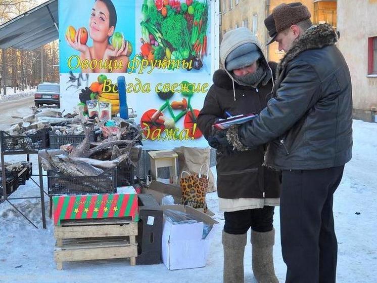 С начала 2024 года в Рязани составили 74 протокола за несанкционированную торговлю