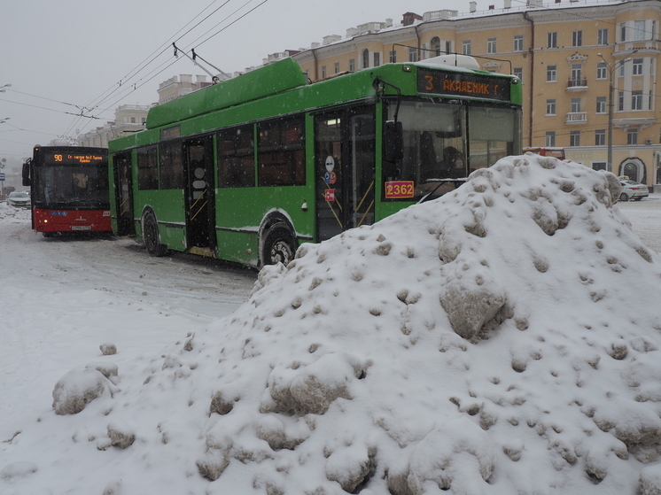 В Казани произошел сбой в движении троллейбусов