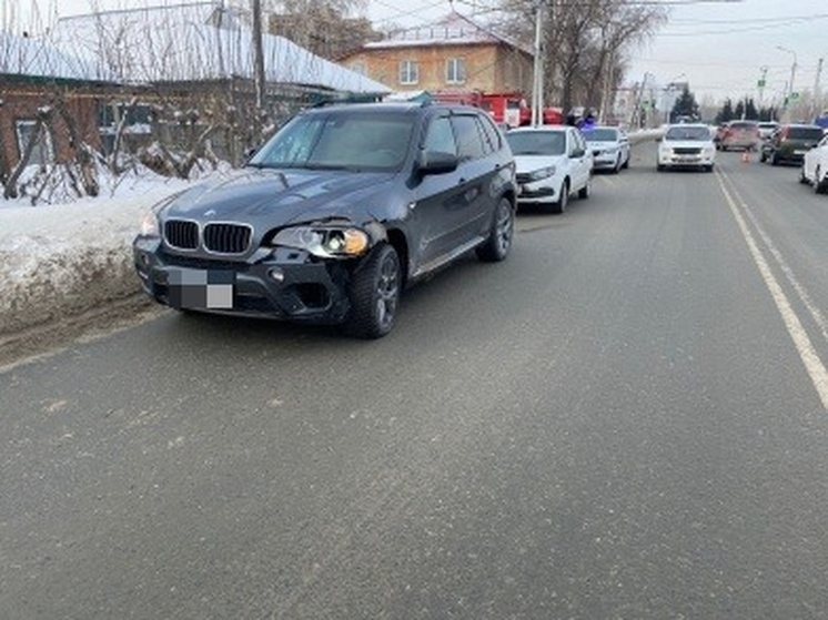 В Омске в столкновении двух иномарок пострадал мальчик