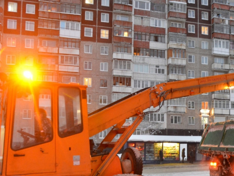 Почти 2800 кубометров снега вывезли из Мурманска