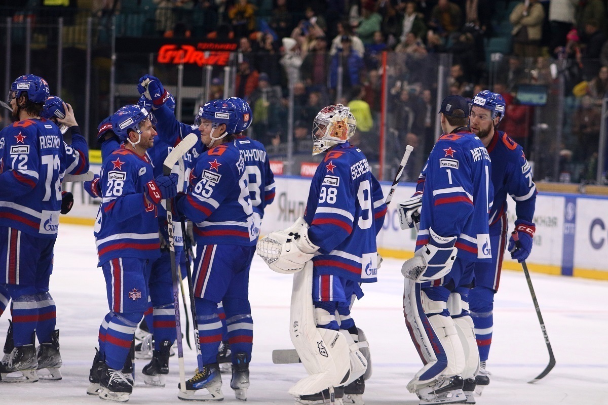 СКА стал вторым участником плей-офф КХЛ