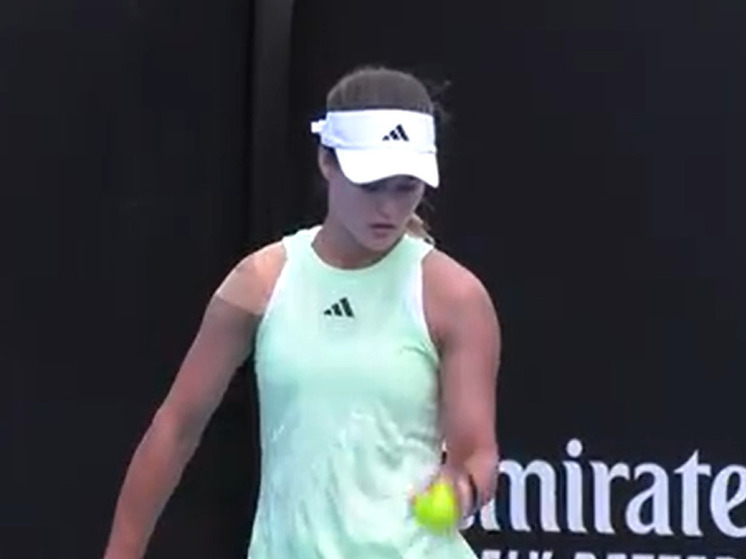 Российская теннисистка Анна Калинская вышла в 1/8 Открытого чемпионата Австралии