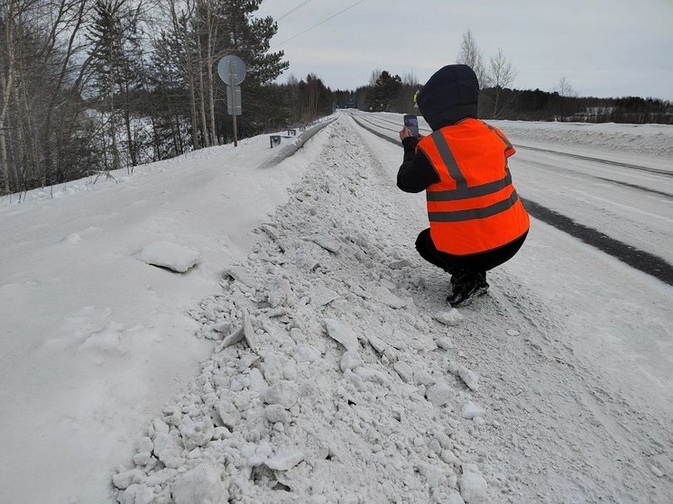 Стрежевчане пожаловались на заваленную снегом дорогу до Нижневартовска