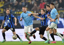 В полуфинале Суперкубка Италии миланский «Интер» разгроми римский «Лацио» со счётом 3:0.