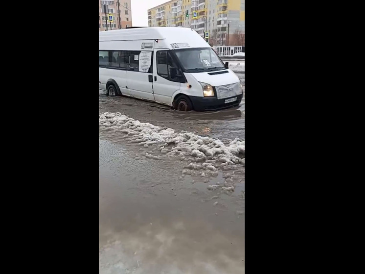 В Пензе дороги превратились в реки