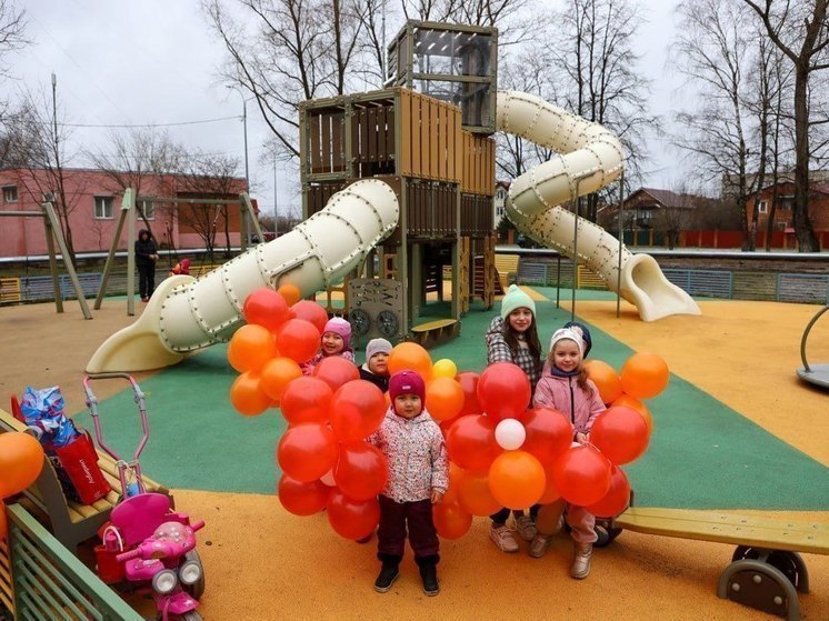 Новые зоны отдыха для детей появляются в Серпухове