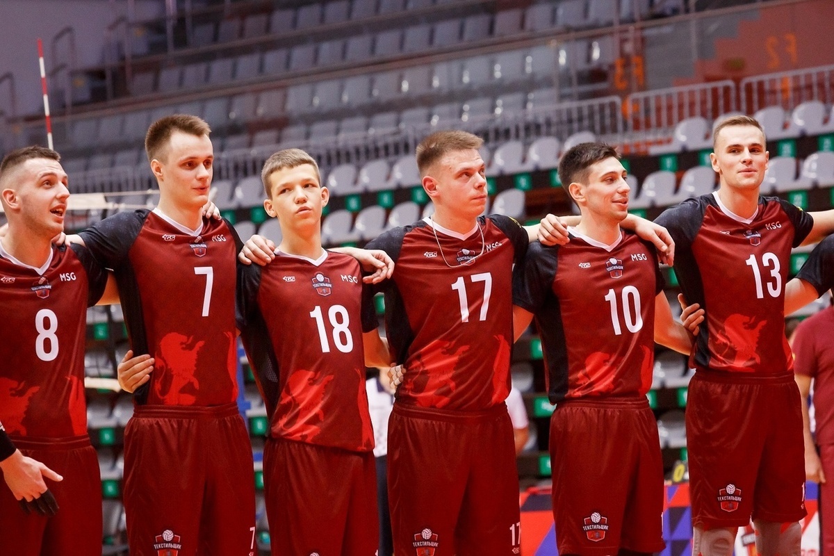 Tekstilshchik volleyball players will have to defend 3rd place in the home round