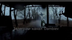 Бурятские танкисты сбили из пушки небольшой украинский дрон