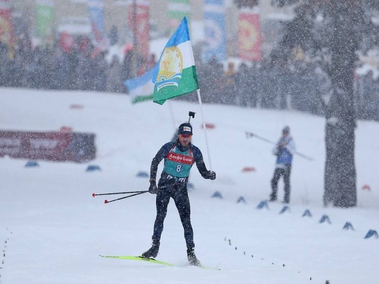 Башкирский биатлонист Антон Бабиков выиграл масс-старт на Кубке России