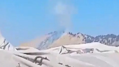 В Афганистане рухнул самолет с россиянами: видео очевидца