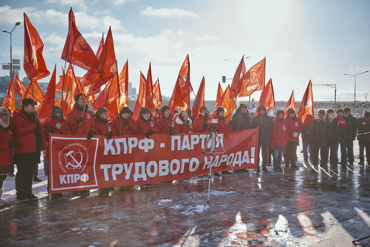 Нижегородское КПРФ провело митинг, посвященный 100-летию со дня смерти Владимира Ленина