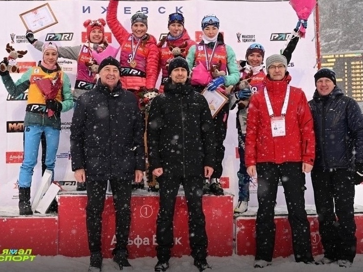 Биатлонистка с Ямала взяла бронзу Кубка России