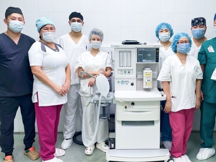 В БСМП Улан-Удэ поступило шесть новых наркозно-дыхательных аппаратов