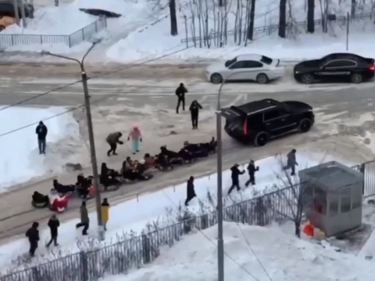 Личность водителя, устроившего катание на ватрушках, установлена