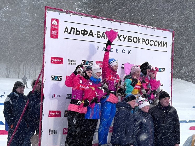 Мурманская биатлонистка Егорова стала серебряным призером спринта на Кубке России