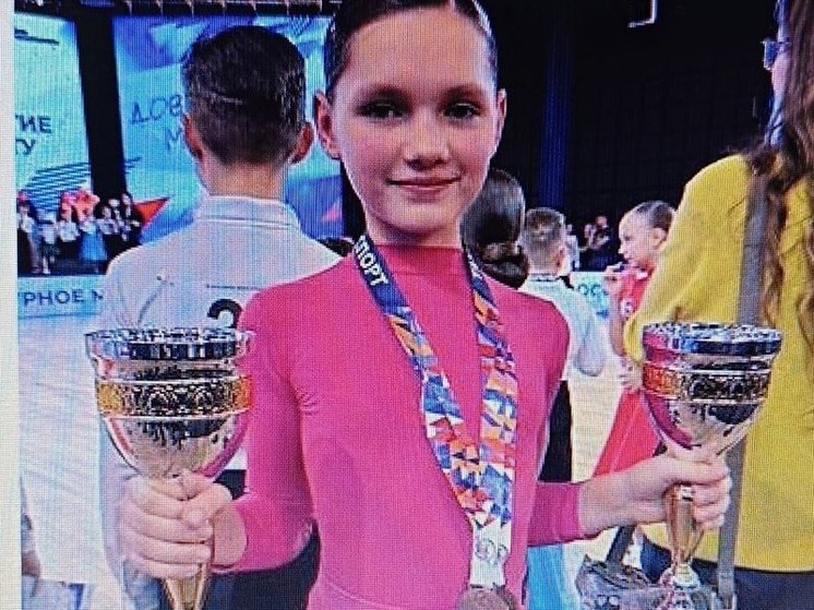 Юная луганчанка завоевала бронзу на Всероссийских соревнованиях по танцам
