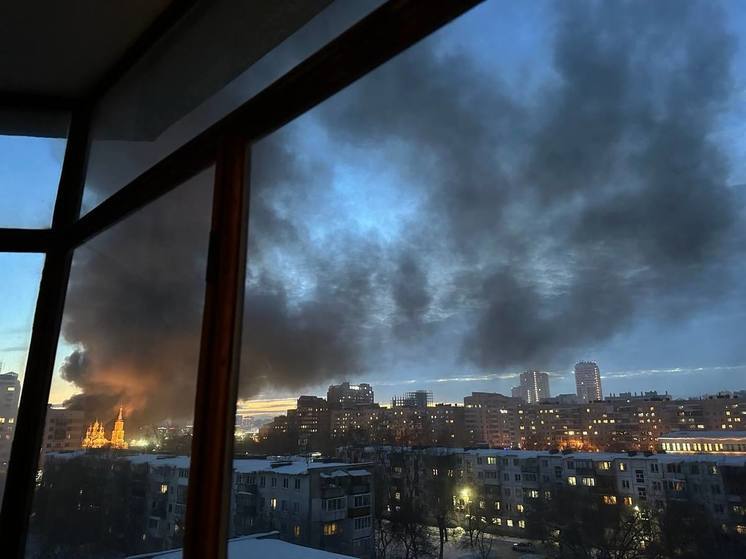 Челябинские пожарные отчитались о тушении пожара на рынке