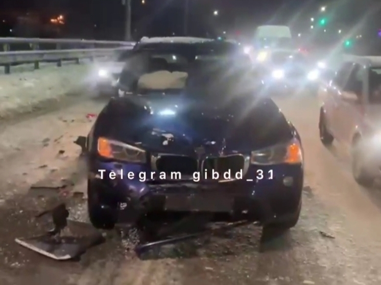 В аварии под Белгородом пострадал водитель «Весты»