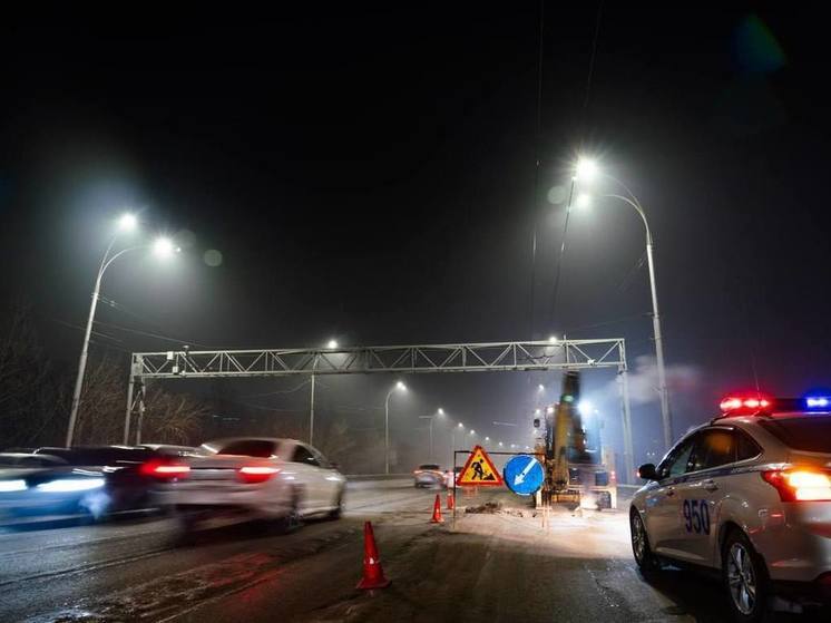Экспресс ремонт начался на Кузбасском мосту в Кемерове