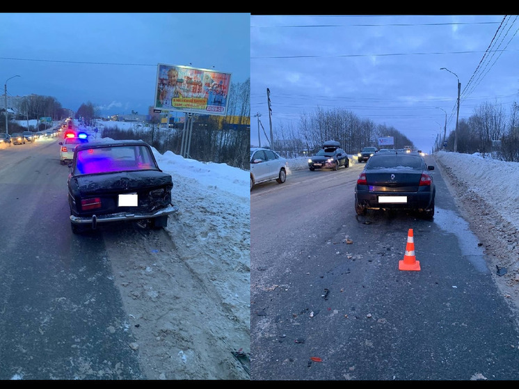 Пьяный водитель устроил ДТП в Вологде
