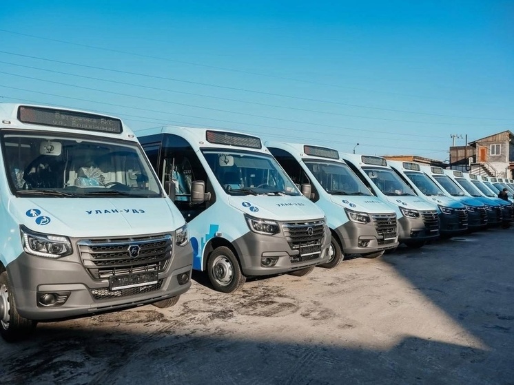 В Улан-Удэ дальние микрорайоны обеспечили новыми автобусами