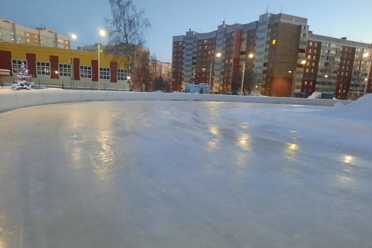 Костромичам стал доступен профессиональный ледовый каток