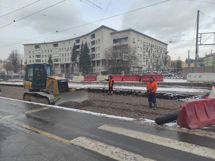 Выезд на проспект Большевиков из Кудрово перекроют из-за строительства развязки