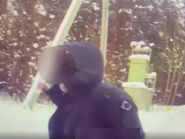 Жители ЖБИ в Екатеринбурге сдали в полицию мужчину, топтавшего снег