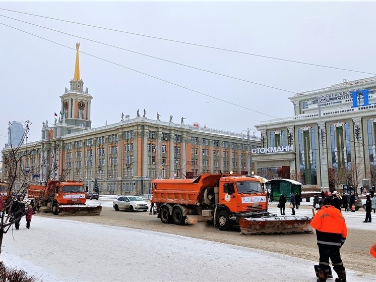 Потепление поможет очистить улицы Екатеринбурга