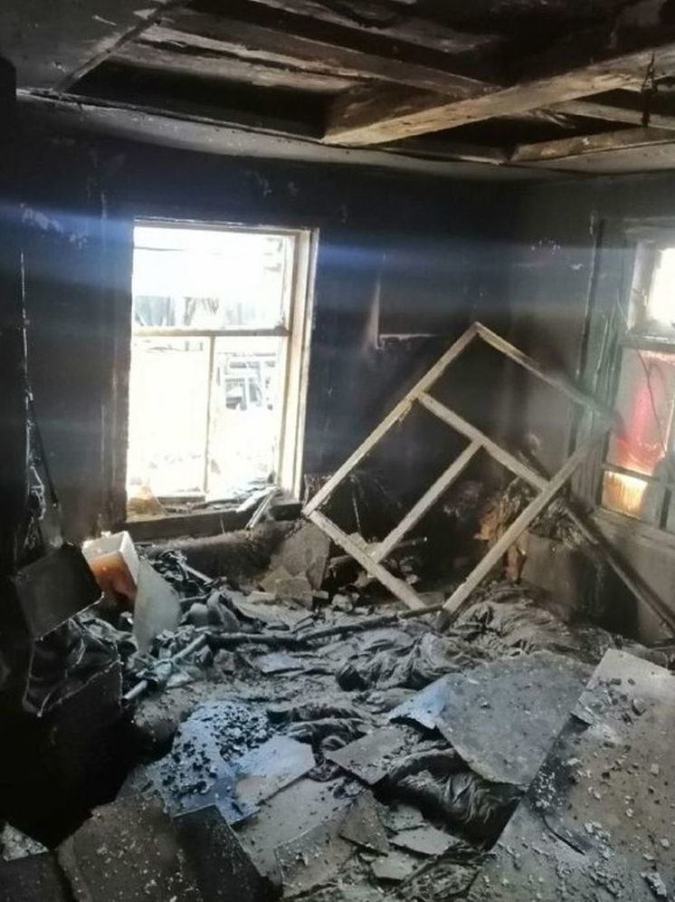 В Иркутске на пожаре спасся 10-летний мальчик