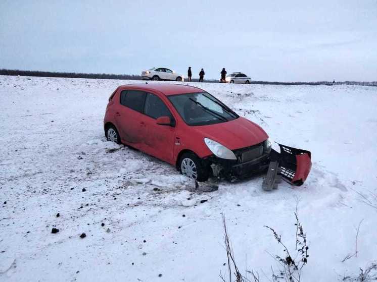 В ДТП в Ряжском районе пострадала водитель Hyundai