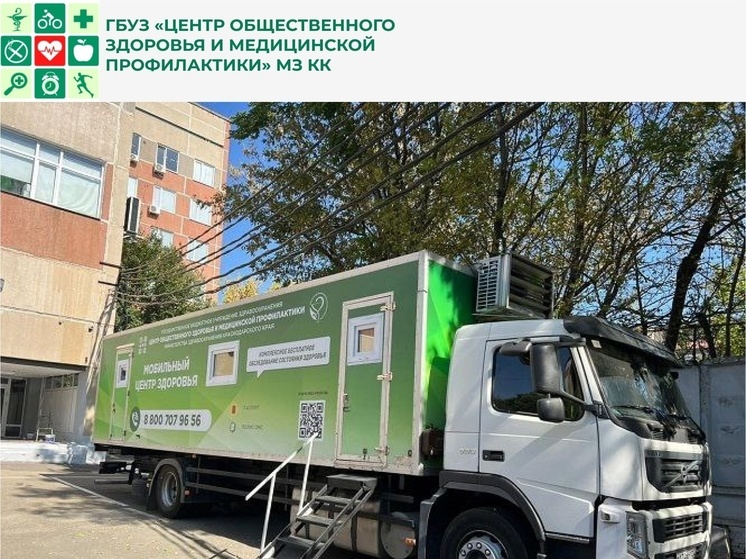 Жители 23 избирательного округа Краснодара прошли обследования в мобильном медицинском комплексе