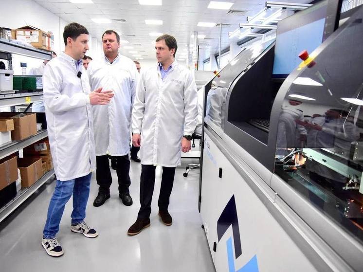 Губернатор Орловской области совершил рабочий визит на предприятие «Три точки»