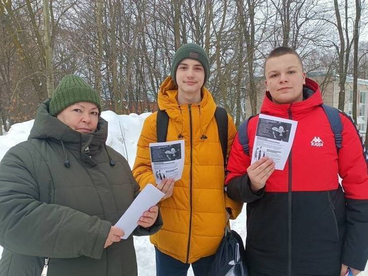 Библиотекари одной из сельских библиотек Серпухова провели оздоровительную акцию