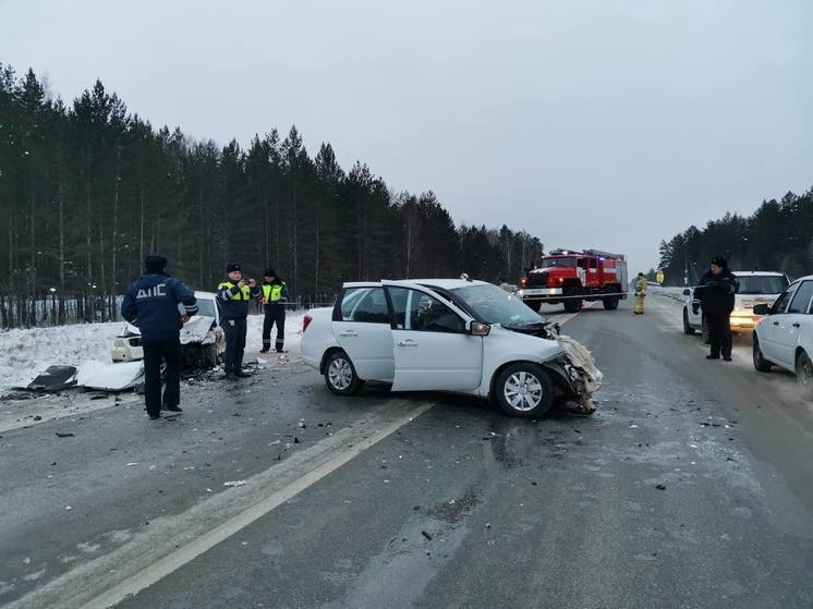 Погибли водитель и пассажир Лады, выехавшей на встречку возле Екатеринбурга