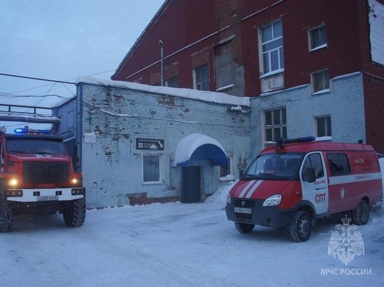 В Йошкар-Оле произошел пожар на складе на улице Ломоносова