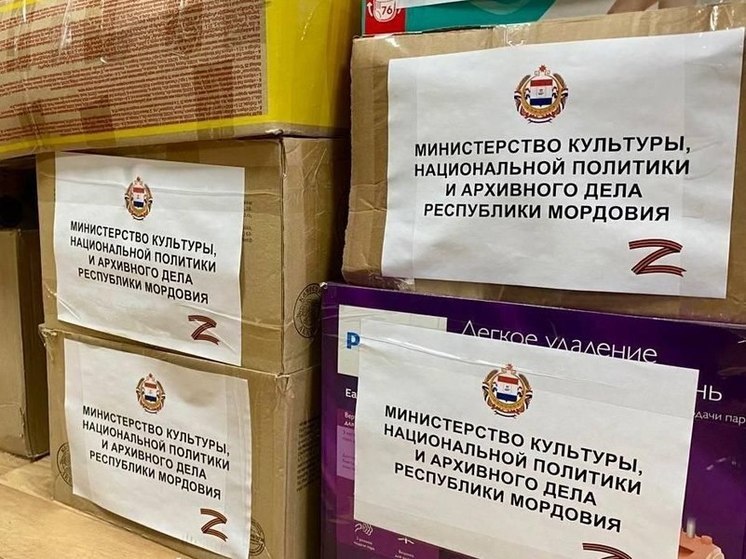 Мордовия передала тысячи книг в Каланчакский округ Херсонщины