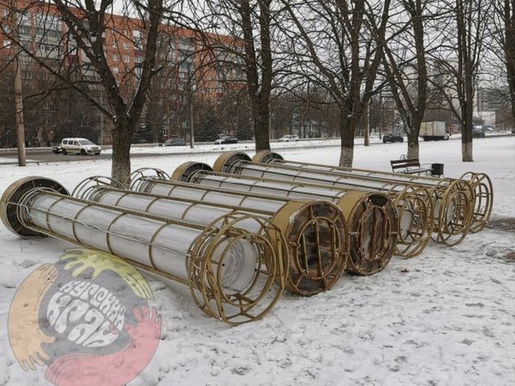 В Сеймском округе Курска демонтировали ротонду с балериной