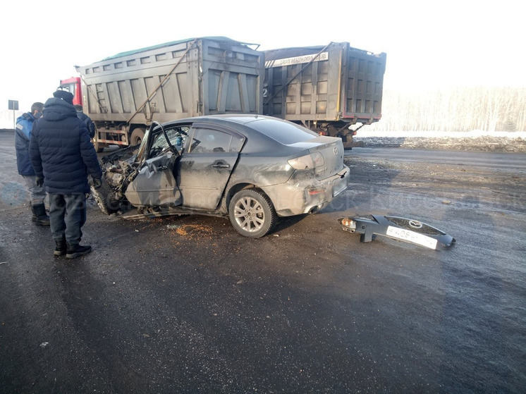 Жесткое ДТП произошло на кузбасской трассе