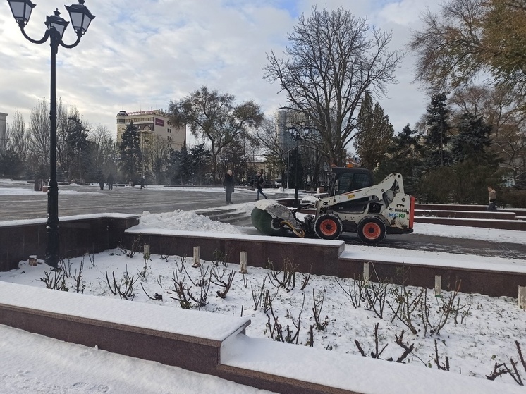Из-за непогоды коммунальные службы Ростова переведены в режим повышенной готовности